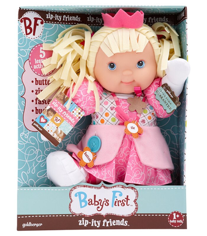 Baby S First Zip Ity Friends Princess Doll Target Australia