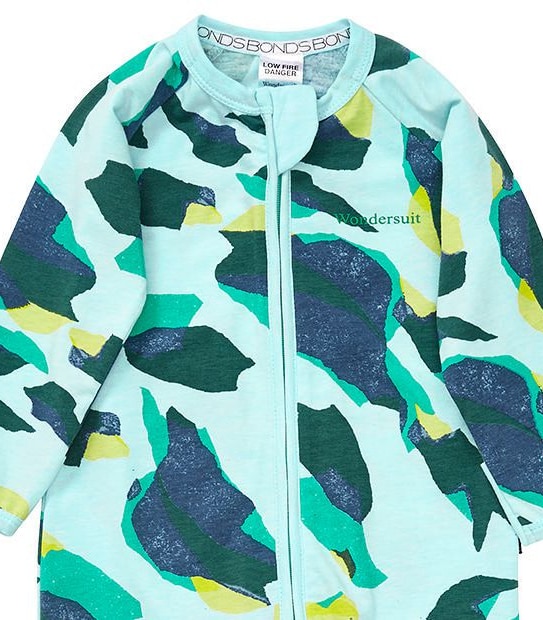 Bonds Abstract Camo Zip Wondersuit
