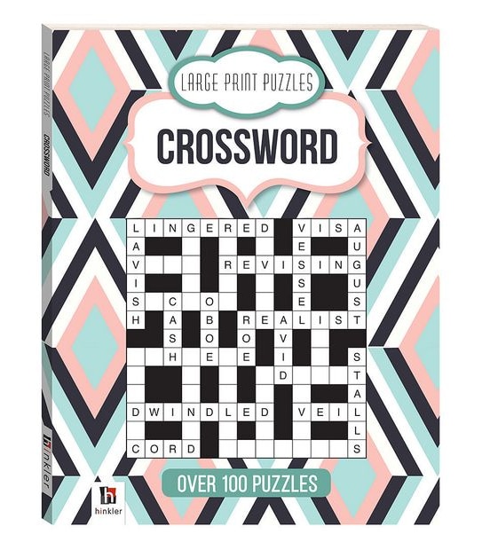 Large Print Puzzles: Crossword (Series 4)