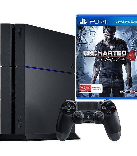 Playstation 4 1TB Console & Unchartered 4 Bundle