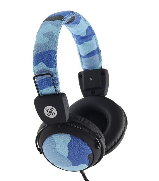 Moki Camouflage Headphones with Microphone