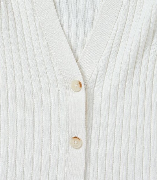 Rib Knit Cardigan