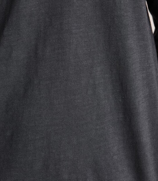 Garment Dyed Slub Henley T-Shirt