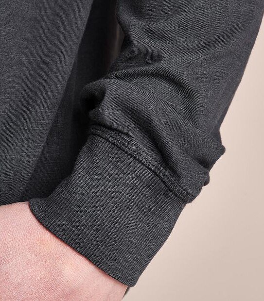 Garment Dyed Slub Henley T-Shirt