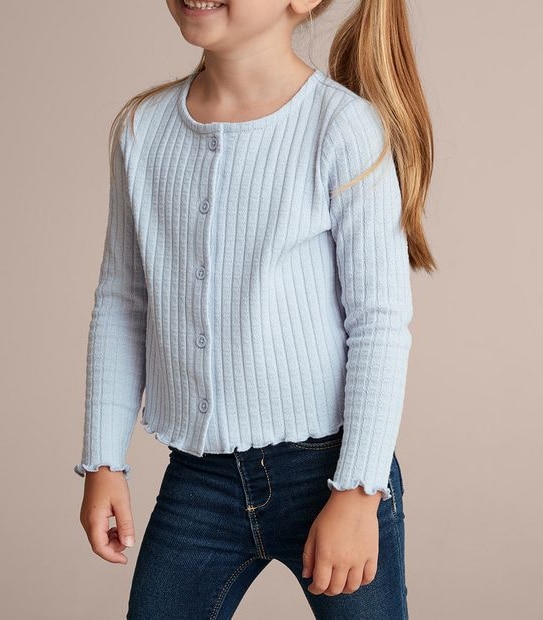 Rib Knit Cardigan