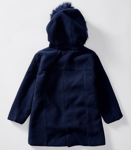 Tutu's & Tambourines Fur Trim Jacket