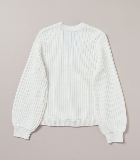 Rib Knit Cardigan