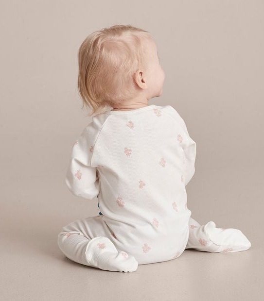 Baby Organic Cotton Zip Coverall