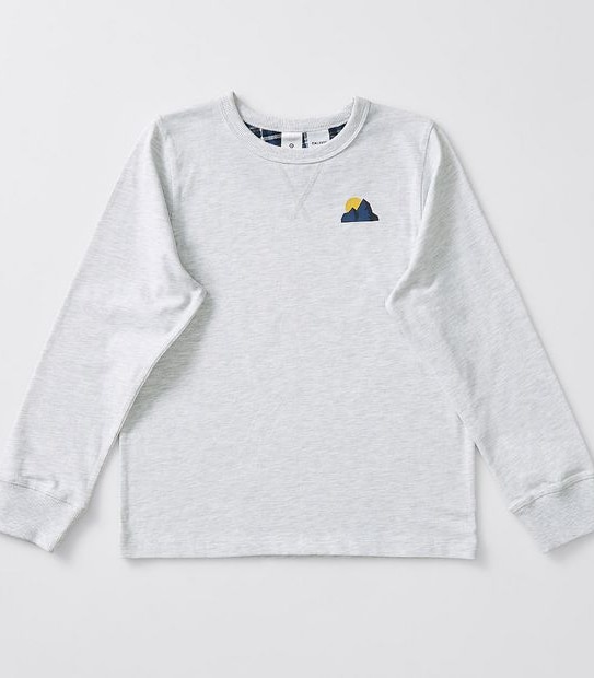 Check Print Pyjama Set - Grey