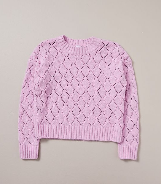 Pointelle Chenille Jumper