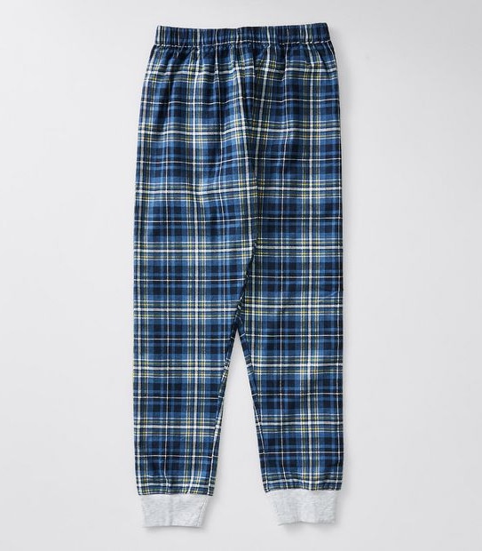 Check Print Pyjama Set - Grey