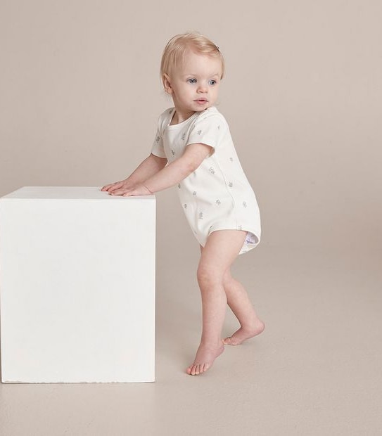 3 Pack Baby Organic Cotton Rib Bodysuits