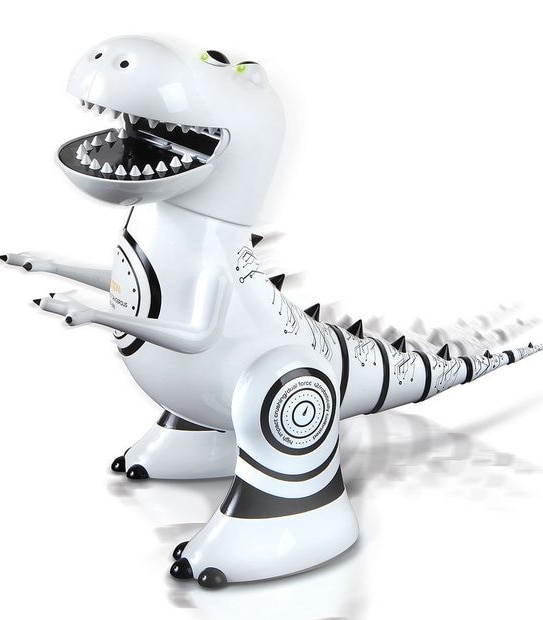 Sharper Image: RC Interactive Trainable Robotic Dinosaur - Robotosaur