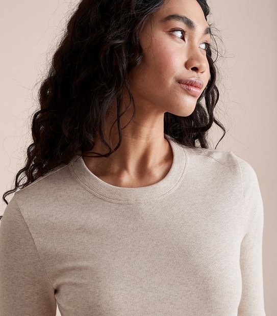 Cotton Rib Layer Top