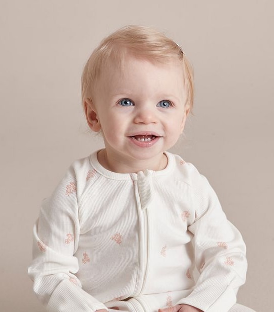 Baby Organic Cotton Zip Coverall