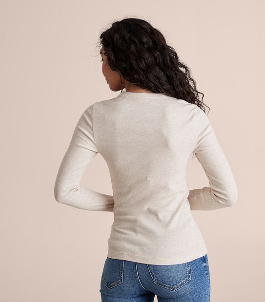 Cotton Rib Layer Top
