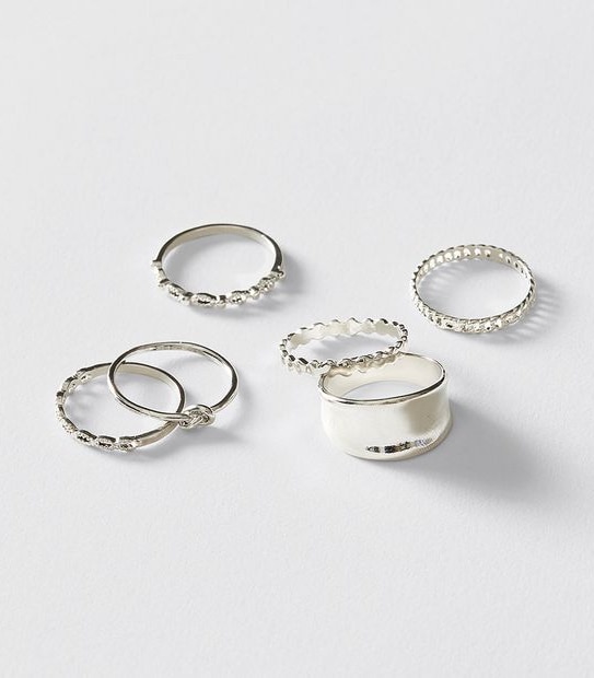 6 Pack Metal Ring Set