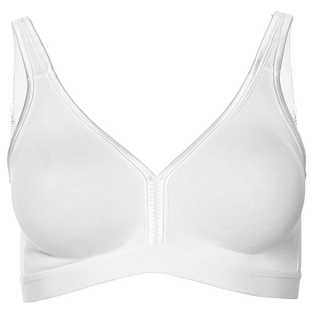 Moulded Wirefree Bra - White, Style:Y125FT Moulded Wirefree Bra - White, Style:Y125FT