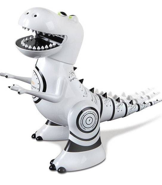 Sharper Image: RC Interactive Trainable Robotic Dinosaur - Robotosaur