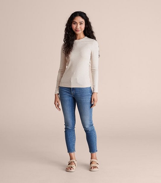 Cotton Rib Layer Top