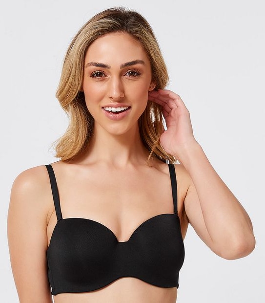 Madi Soft Comfort Strapless Bra; Style: TLSBR060 - Black