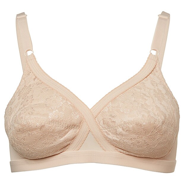 Padded Lace Wirefree Bra - Skin, Style:10000064 Padded Lace Wirefree Bra - Skin, Style:10000064