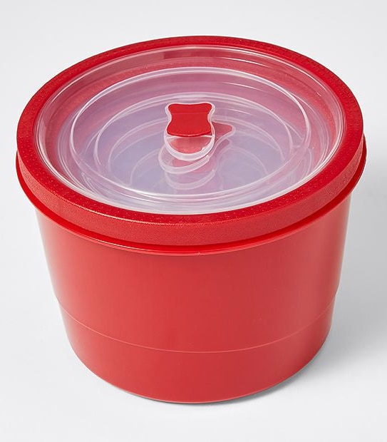 5 Round Plastic Microwave Container Set
