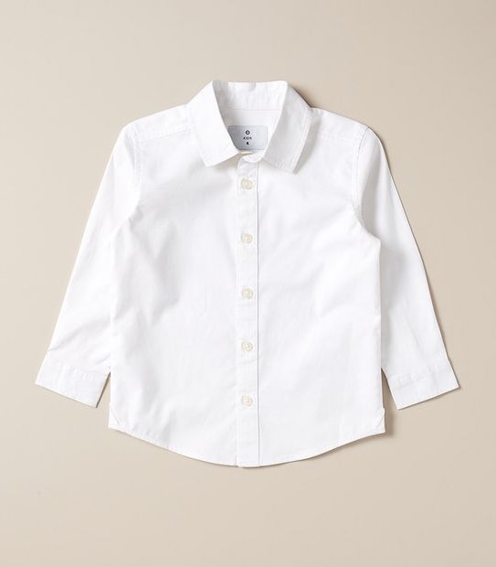 Long Sleeve Plain Shirt