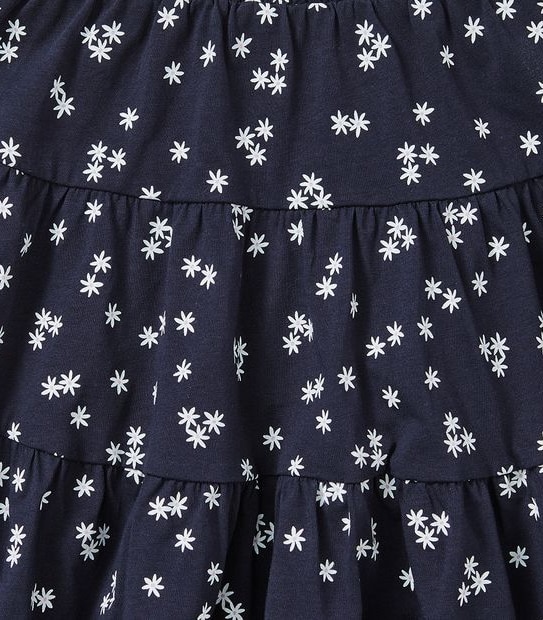 MG250226_03 S23 JERSEY KNIT SKIRT NAVY BLUE