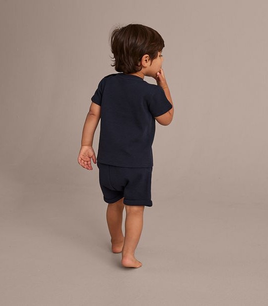 2 Piece Baby T-shirt and Short Waffle Set 