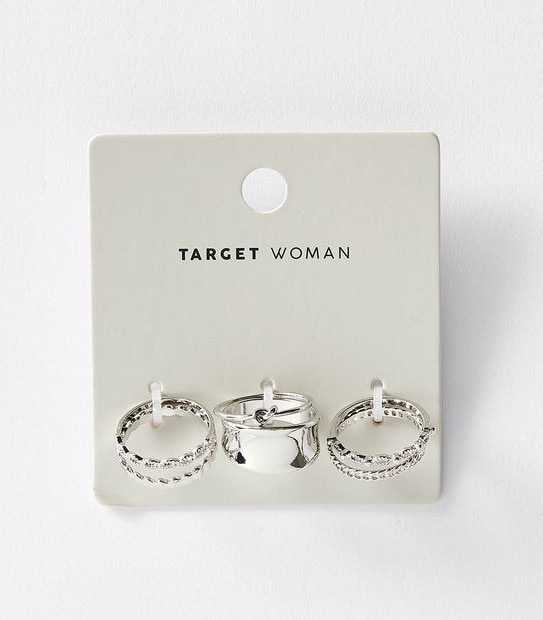 6 Pack Metal Ring Set
