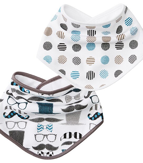 2 Pack Bandana Bibs - Tash