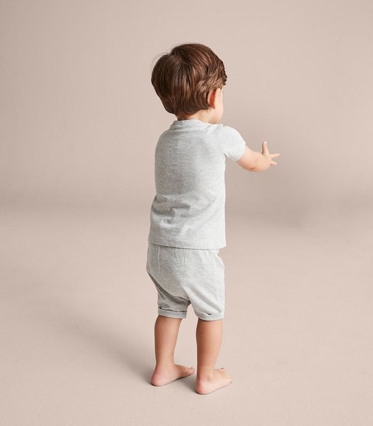3 Pack Baby Organic Cotton Short Sleeve T-Shirts