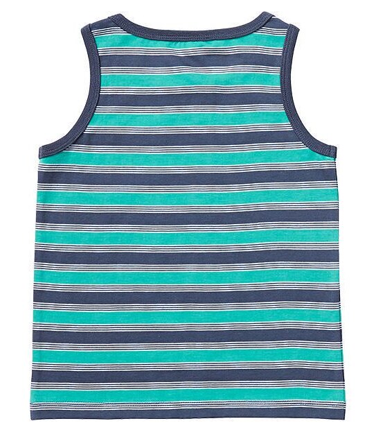 Retro Stripe Pyjamas With Bonus Sleep Mask