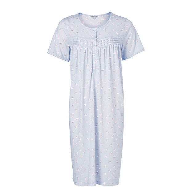 Traditional Knit Floral Nightie Traditional Knit Floral Nightie