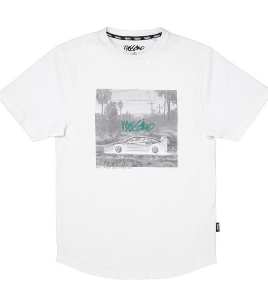Mossimo Inverse Short Sleeve T-shirt - White