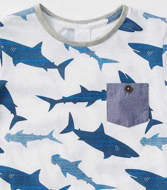 Short Sleeve Shark T-Shirt 3 of 3