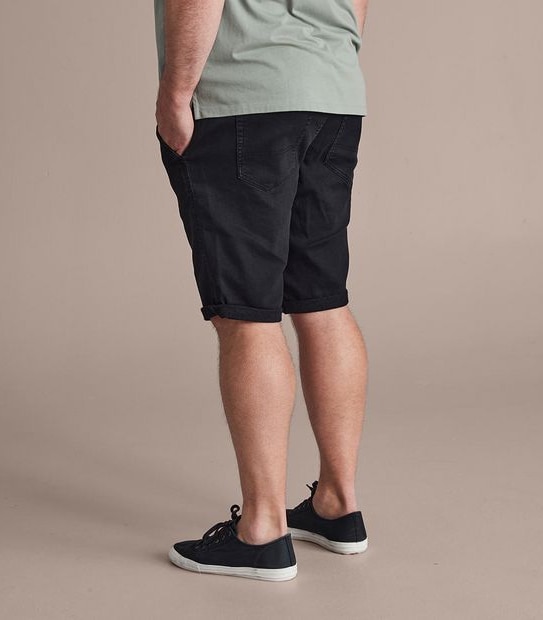 Mr Big Plus Wonder Denim Shorts