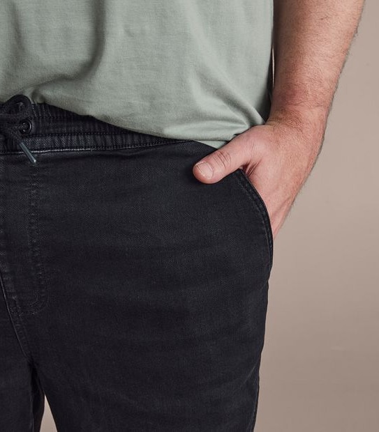 Mr Big Plus Wonder Denim Shorts