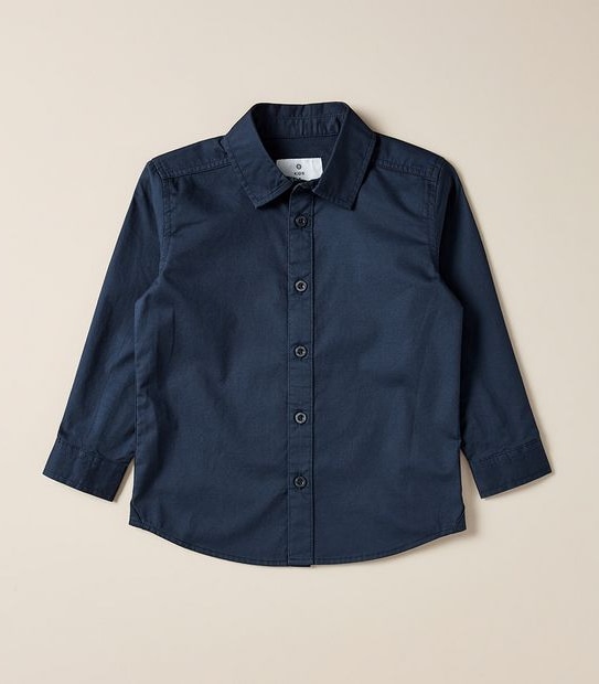 Long Sleeve Plain Shirt