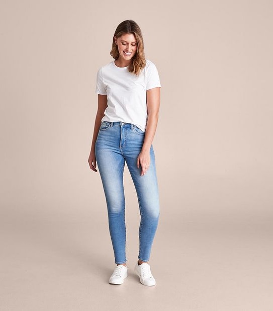 Shape Your Body Skinny High Rise Full Length Jeans