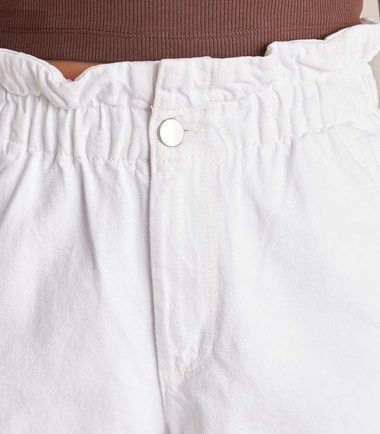 Lily Loves High Rise Paperbag Denim Shorts 4 of 6