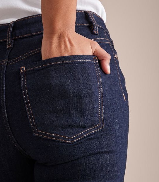 Jasmin Bootleg High Rise Full Length Jeans