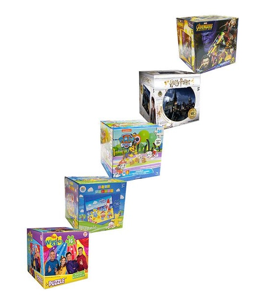 Licensed Cube Puzzles Assorted