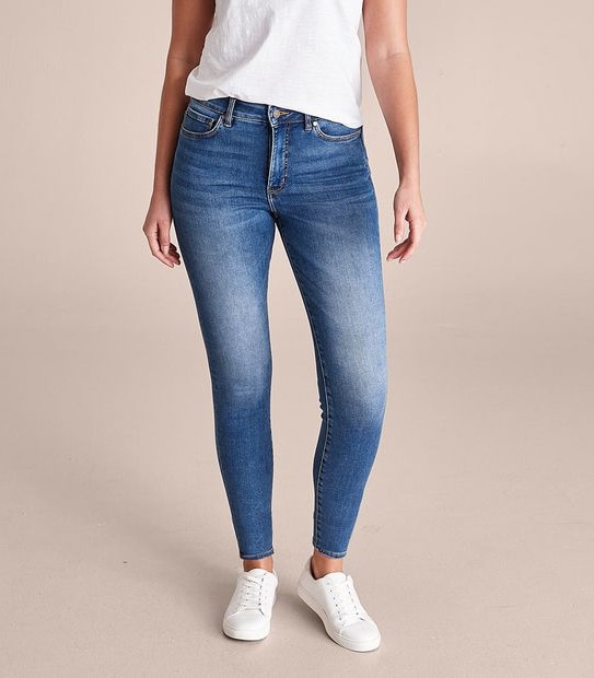 Shape Your Body Skinny High Rise Ankle Length Jeans