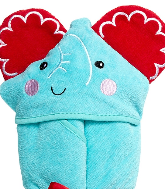 Fisher Price Elephant Hooded Towel