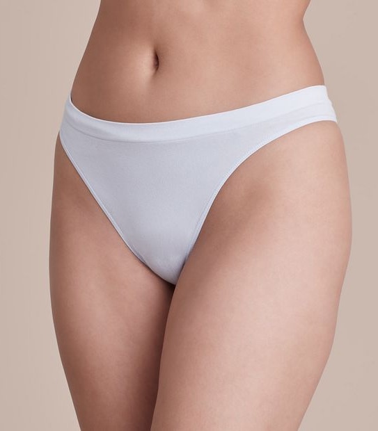2 Pack Cotton Seamfree G-String Briefs
