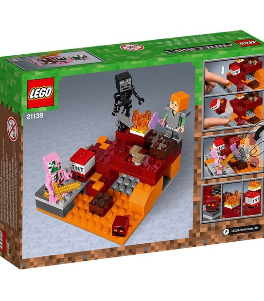 LEGO&reg; Minecraft&trade; The Nether Fight 21139