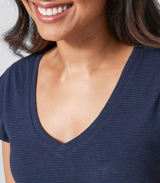 Dannii Minogue Petites Short Flutter Sleeve Linen Blend T-Shirt