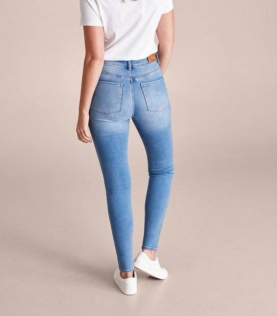 Shape Your Body Skinny High Rise Full Length Jeans